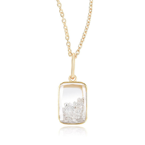 Ten Fourteen Necklace Petite in 18k Gold - 1