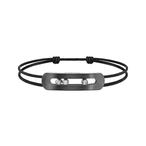 Move Titanium Cord Bracelet Large - 1