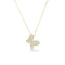 Roberto Coin Jasmine Diamond Butterfly Necklace - 1