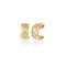 Cobra Diamond Hoop Earrings in 18K Yellow Gold - 1
