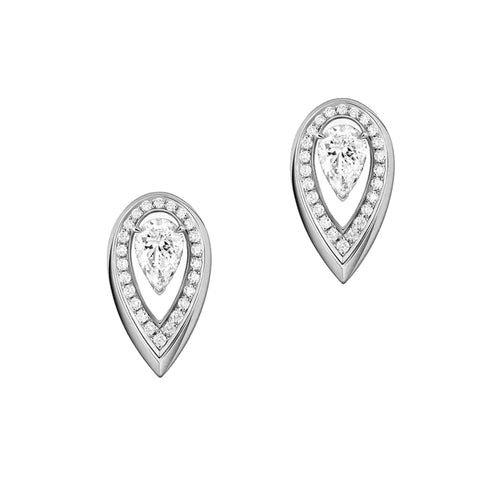 Fiery Earrings, Medium Model - 1