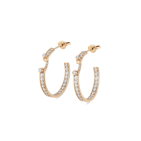 Eternity Tuxedo Mood Hoops - 1