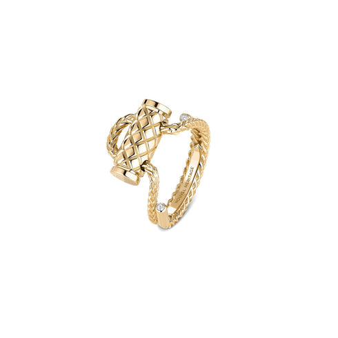 Gold Latch Ring - 1