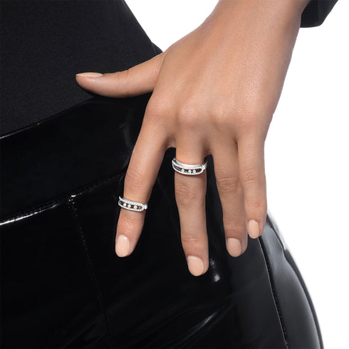 Baby Move Pavé Ring - 2