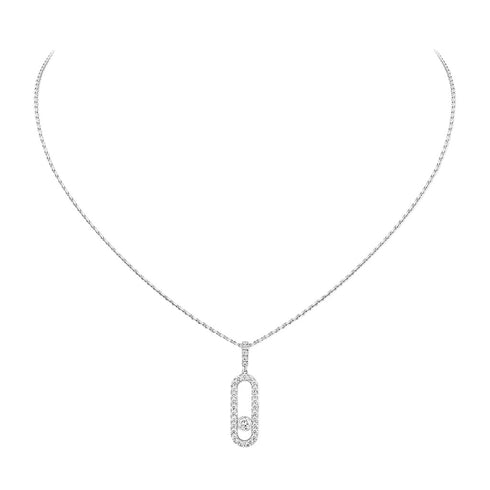 Move Uno Pavé Necklace Large - 1