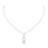 Move Uno Pavé Necklace Large - 1