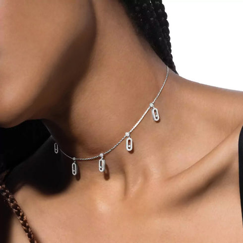 Move Uno Pavé Choker Necklace - 2
