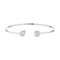 My Twin Toi & Moi Thin Bangle 2x 0.15ct - 1