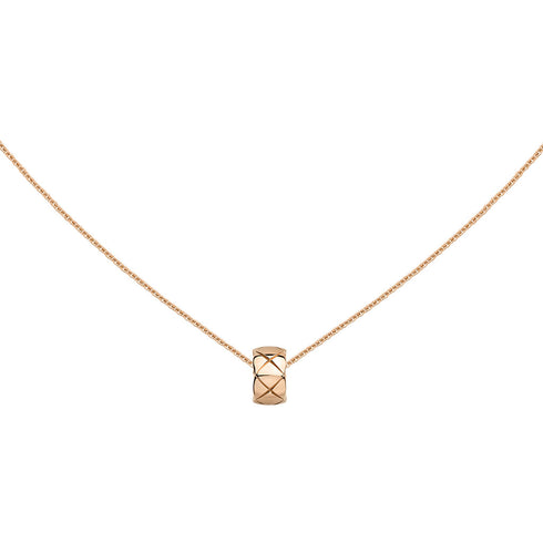 Coco Crush Necklace in 18K Beige Gold - 1