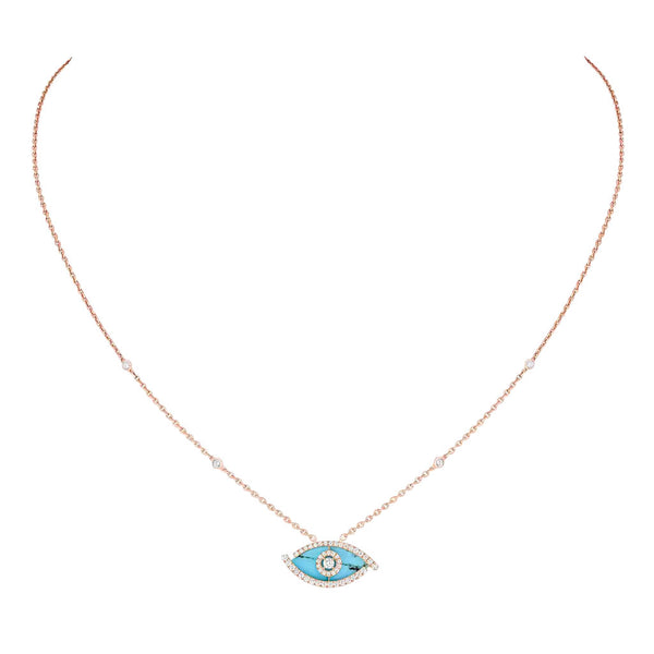 Lucky Eye Turquoise Necklace - 1