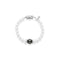 Fusion Akoya and Black South Sea Cultured Pearl Bracelet with Diamond Rondelles - 1