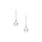 Akoya Cultured Pearl Earrings in 18K White Gold - 1