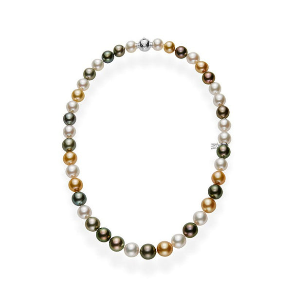 Multi South Sea Cultured Pearl Necklace - 1