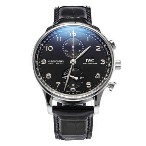 Pre-Owned IWC Portugieser Chronograph Watch - 1