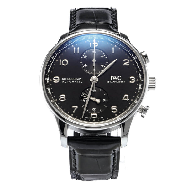 Pre-Owned IWC Portugieser Chronograph Watch - 1