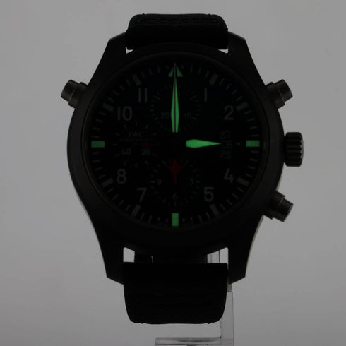 Pre-Owned IWC Pilot's Watch Double Chronograph Edition Top Gun - 5