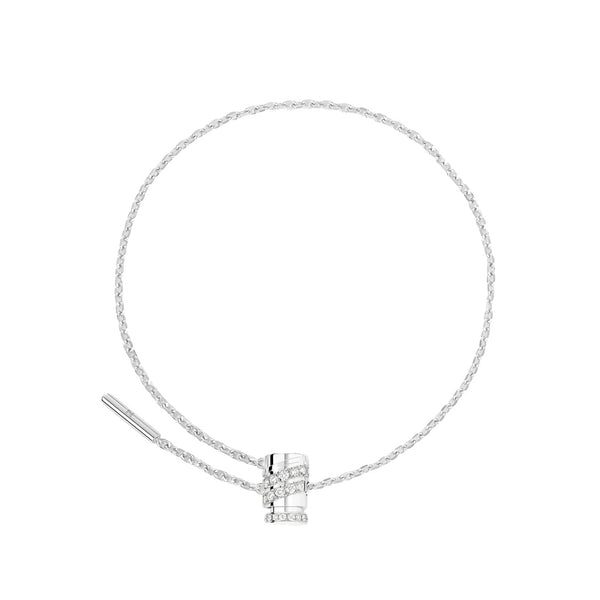 Paved Mini Latch Bracelet - 1