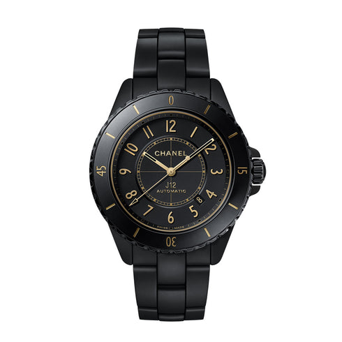J12 GOLDEN BLACK Watch Caliber 12.1, 42 MM - 1