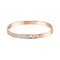 Move Noa Half Pavé Bangle Small - 1