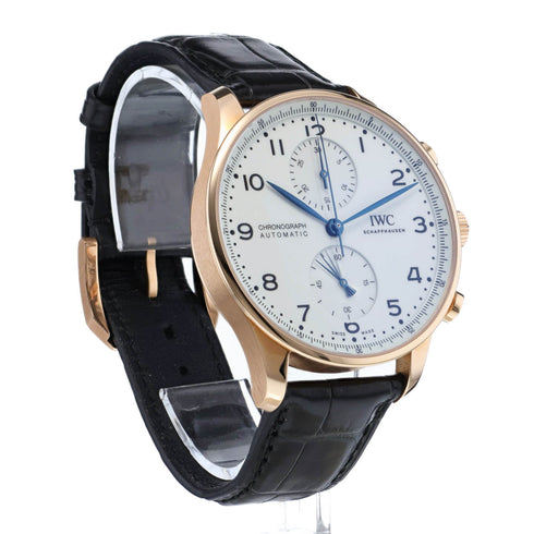 Pre-Owned IWC Portugieser Chronograph Watch - 4