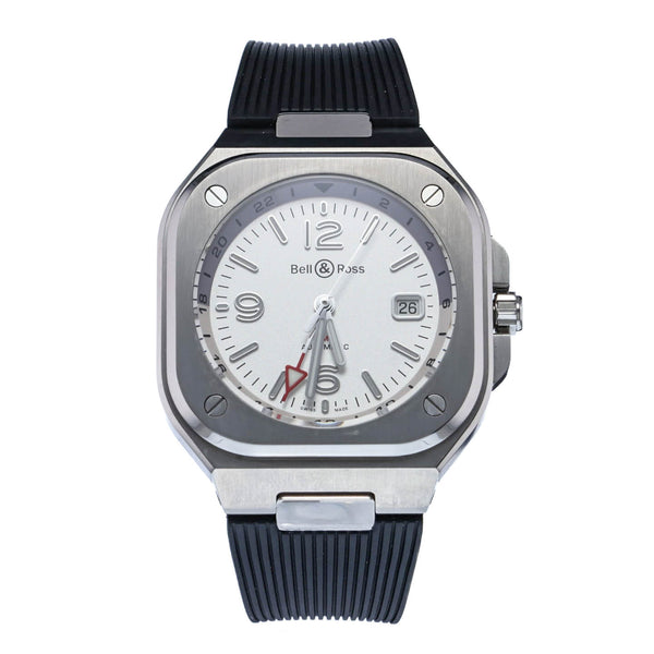 Pre-Owned BR 05 GMT White Watch - 1