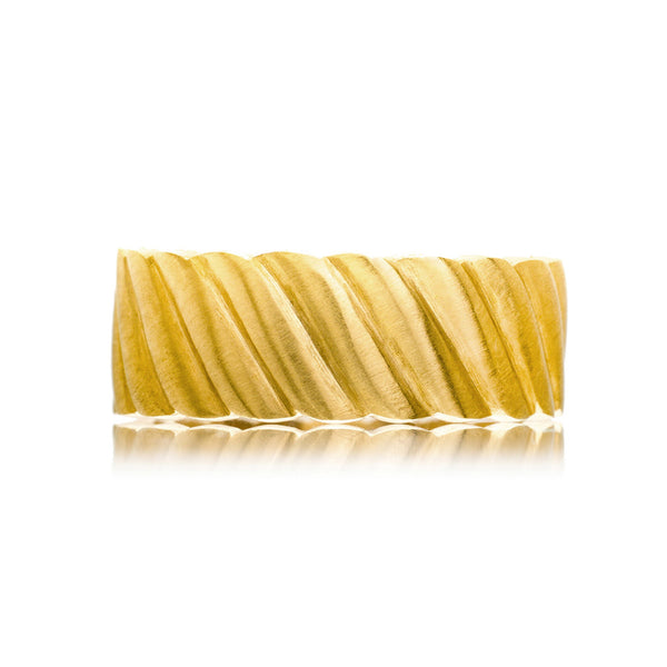 18K Gold La Mer Stacking Ring - 1
