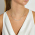 2.55ct Princess Shape Diamond Necklace - 2