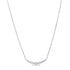 .24ct Diamond Graduated Bezel Set Pendant Necklace - 1