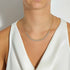 1.13ct Diamond Spike Ball Necklace - 2