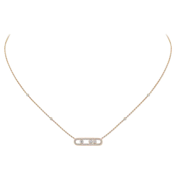 Baby Move Pavé Necklace - 1