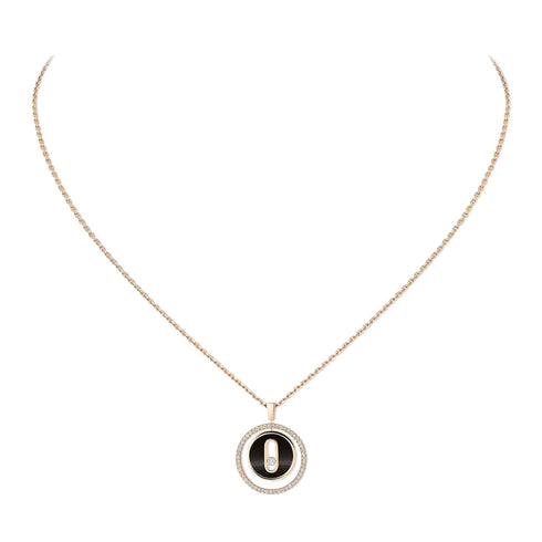 Lucky Move Onyx Necklace, Small Model - 1