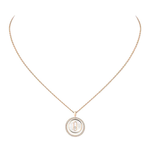 Lucky Move White Mother-Of-Pearl Necklace, Small Model - 1