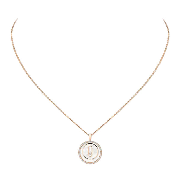 Lucky Move White Mother-Of-Pearl Necklace, Small Model - 1