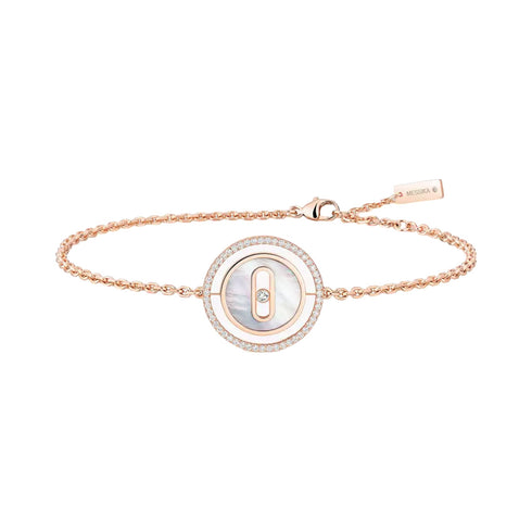 Lucky Move White Mother-Of-Pearl Bracelet, Small Model - 1