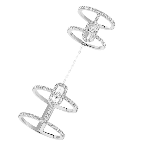 Move Uno Multi-Wear Pavé Ring - 1