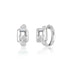 Neue Step-Cut Huggie Earrings - 1