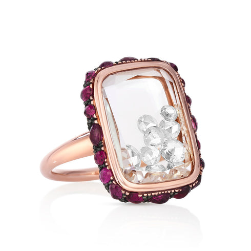Antique Ring Ruby - 1