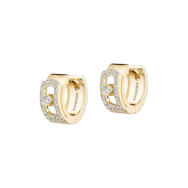 Move Noa Pavé Hoop Earrings - 1
