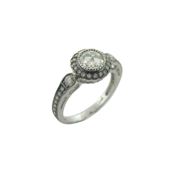 True Romance White Diamond Ring - 1
