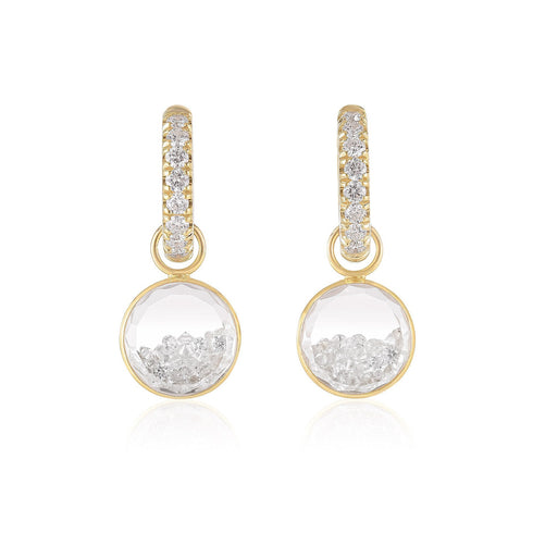 Core Gala Huggie Earrings - 1