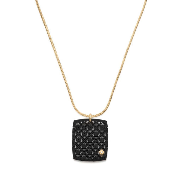 Super Nature Titanium + Gold Necklace - 1