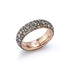 Oc X Wf 18K Gold And Champagne Diamond Band Ring - 1
