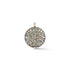 OC X WF 18K Large Champagne Diamond Pebble Locket - 1