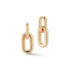 Morrell 18K Gold Drop Huggie Earrings - 1