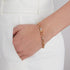 Clive 18K Gold Chain Link Bracelet With Diamond Lobster Clasp - 2