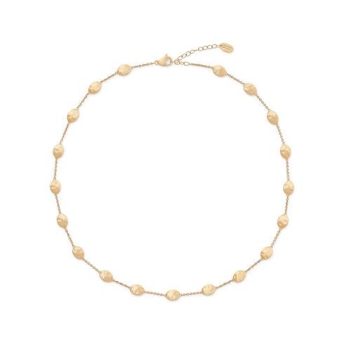 Siviglia Pebble Necklace in 18K Yellow Gold - 1
