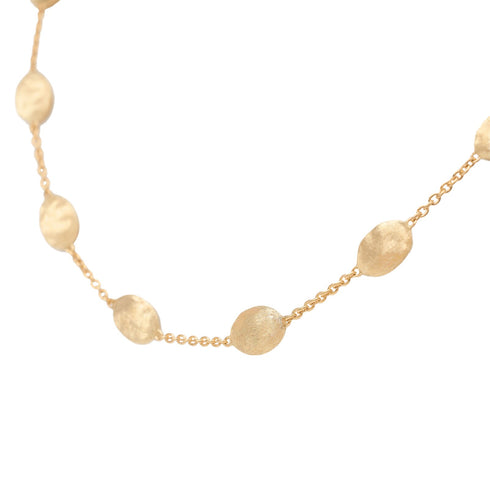 Siviglia Pebble Necklace in 18K Yellow Gold - 2