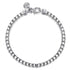 Classic 925 Sterling Silver Box Chain Bracelet for Men - 2