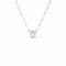 Le Cube Diamant Necklace in White Gold with Diamond - 1