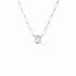 Le Cube Diamant Necklace in White Gold with Diamond - 1